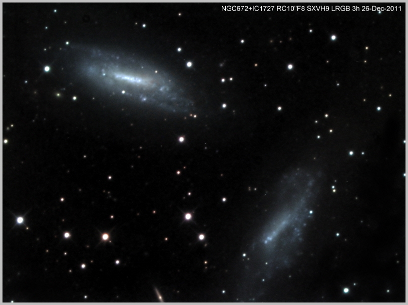NGC672 + IC