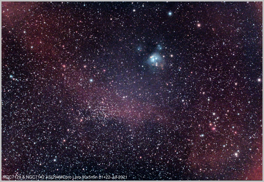 NGC7129 + 7142